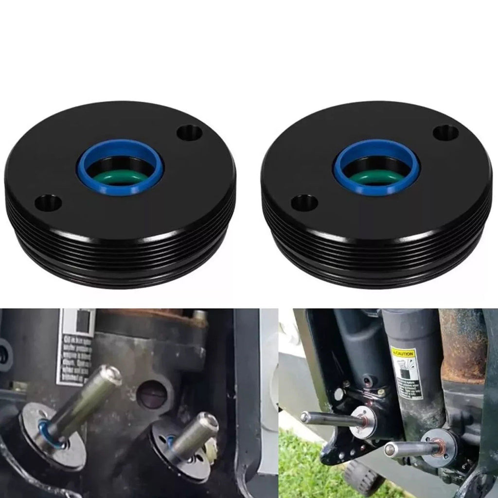 2Pcs Tilt End Cap Seals Mercury 30HP 40HP 60HP 813428 Outboard Motor 8M0055006