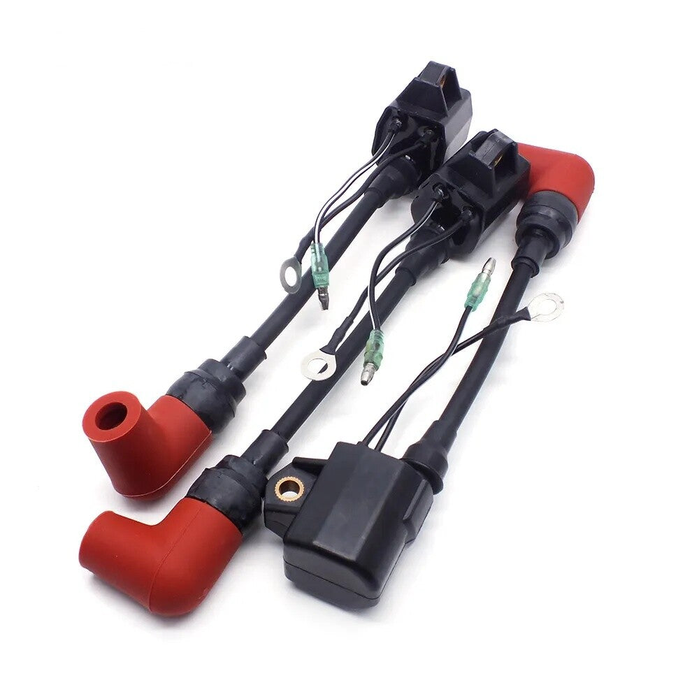 3 pcs/1 set Ignition Coil ASSY 697-85570 For 2T 75HP Yamaha Outboard 6H2-85570-0