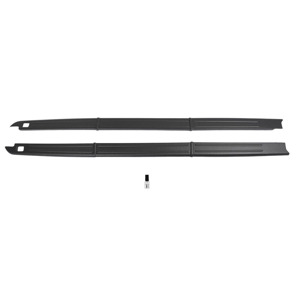 Truck Bed Rail Cap Side Cover Black W/Hole For 2009-26 Dodge Ram 1500 2500 3500