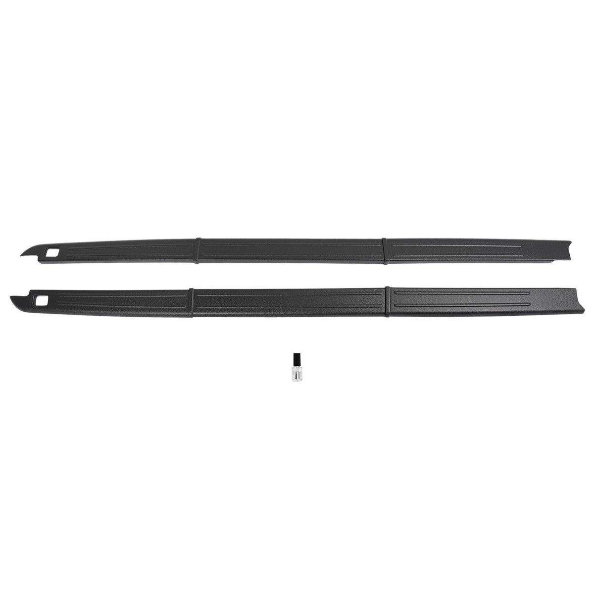 Truck Bed Rail Cap Side Cover Black W/Hole For 2009-26 Dodge Ram 1500 2500 3500