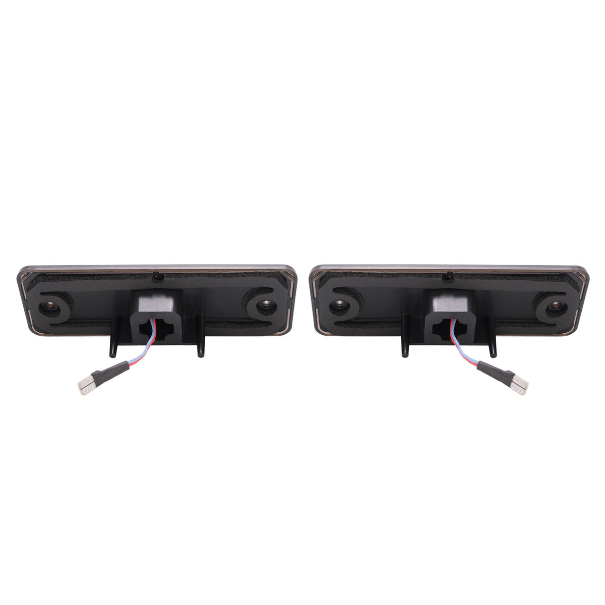 2x Smoke LED Rear Side Marker Lights Lamps For El Camino & Caballero 1978-1987