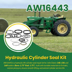 AW16443 Hydraulic Cylinder Seal Kit For John Deere 148 158 168 Farm Loader