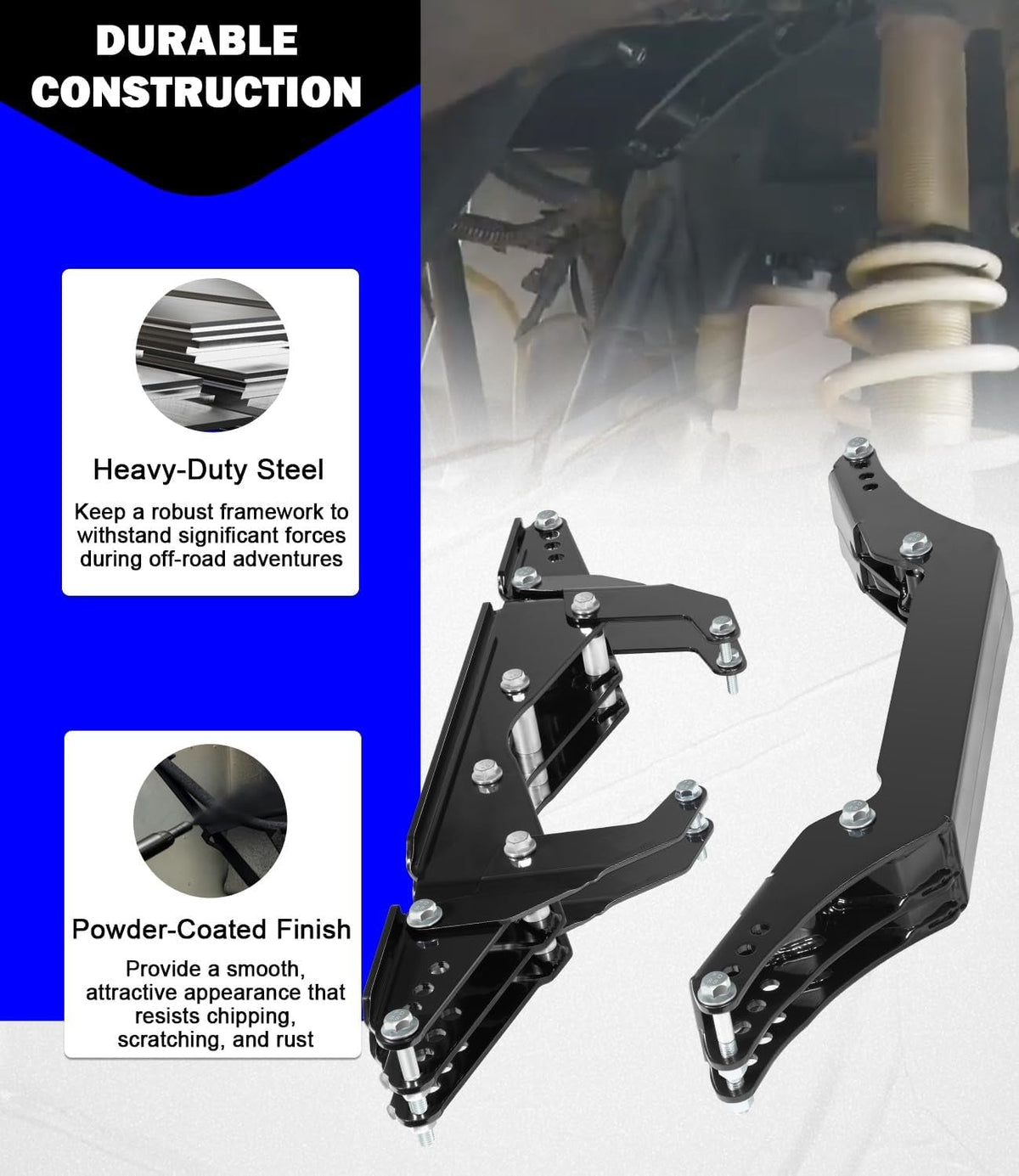 2''-3'' Lift Kit Front & Rear for Polaris RZR S 800, RZR 4 800 2010-2014