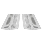 Universal Car Parts Hood Louver Vent Panel Set Hood Cooling Kit Unfinished