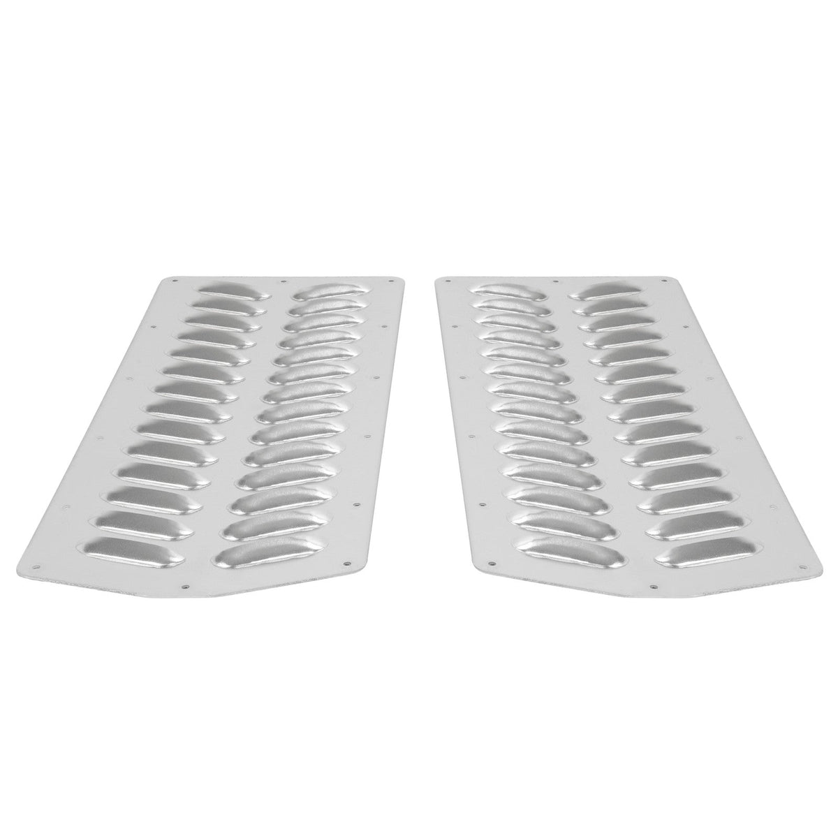 Universal Car Parts Hood Louver Vent Panel Set Hood Cooling Kit Unfinished