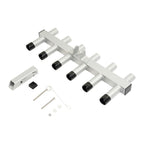 Hitch Mount Fishing Rod Holder 6 Pole For 2" Hitch Receiver Truck Rod Rack