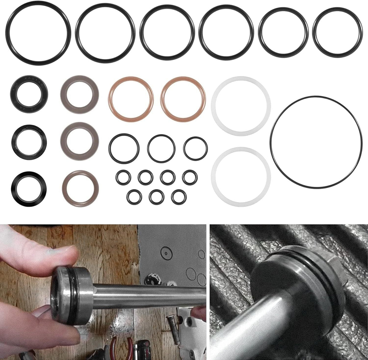 434519 Trim & Tilt O-Ring & Seal Rebuild For Johnson Evinrude OMC 0434519 FSM011