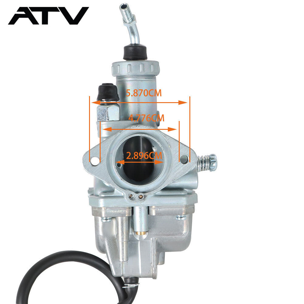Carburetor and Throttle Cable for Yamaha Timberwolf 250 YFB250FW 2x4 1996-1999