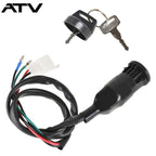Ignition Key Switch For Honda Fourtrax 250 TRX250 2x4 1985 1986 1987