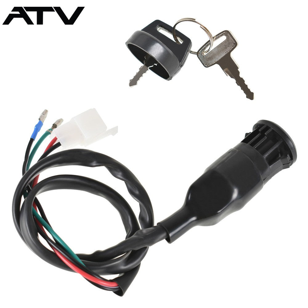 Ignition Key Switch For Honda Fourtrax 250 TRX250 2x4 1985 1986 1987