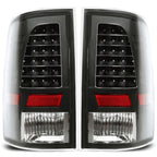LED Tail Lights Brake Lamps Clear Lens For 2009-2018 Dodge Ram 1500 2500 3500