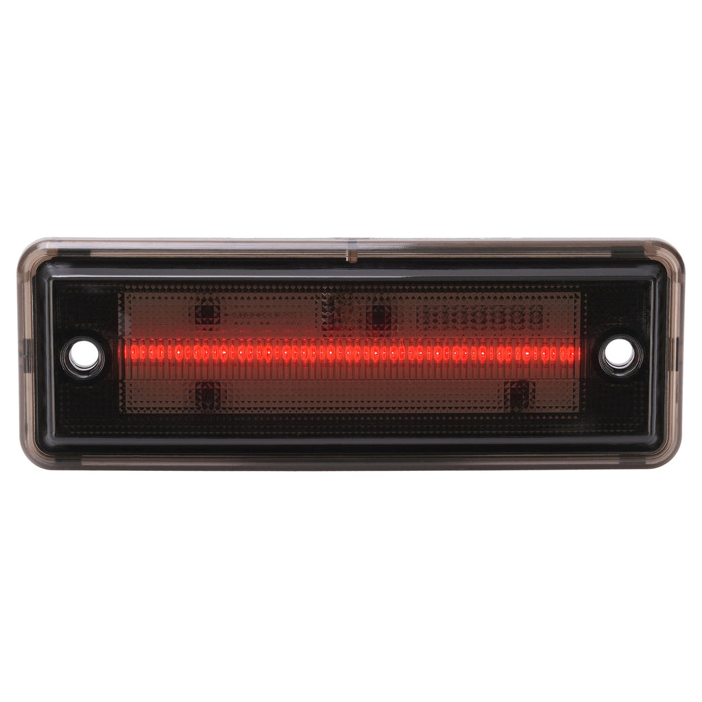2x Smoke LED Rear Side Marker Lights Lamps For El Camino & Caballero 1978-1987