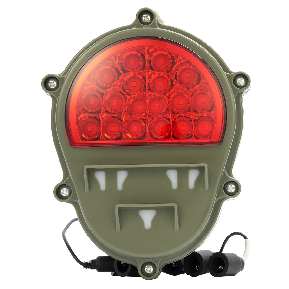2x LED Brake Lights Lamps New Red Rear Stop Tail Lights For Humvee M998 M35