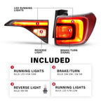 Tail Lights Lamps LED For GMC Acadia 2017-2019 Clear Lens Left + Right #84509641