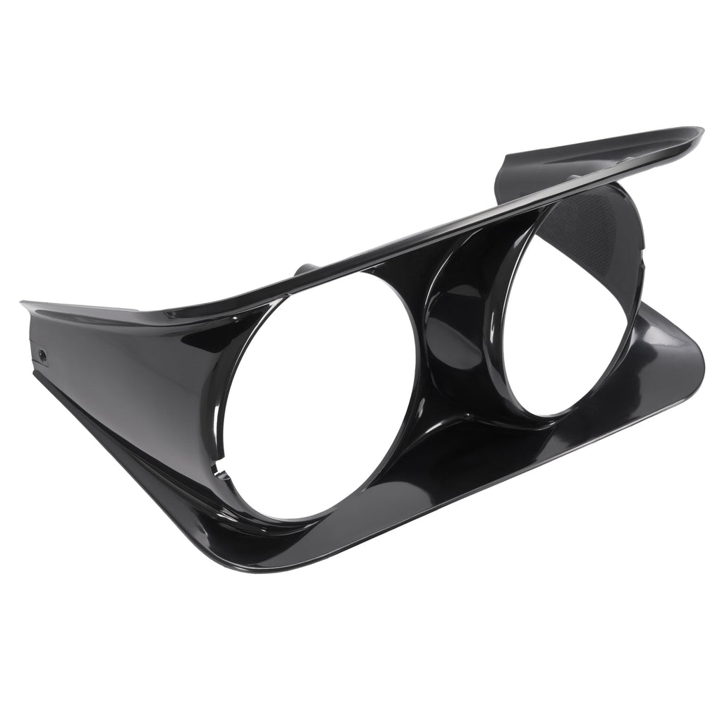 Black Headlight Bezel Trim Passenger Side RH For Chevrolet C3 Corvette 1968-1982