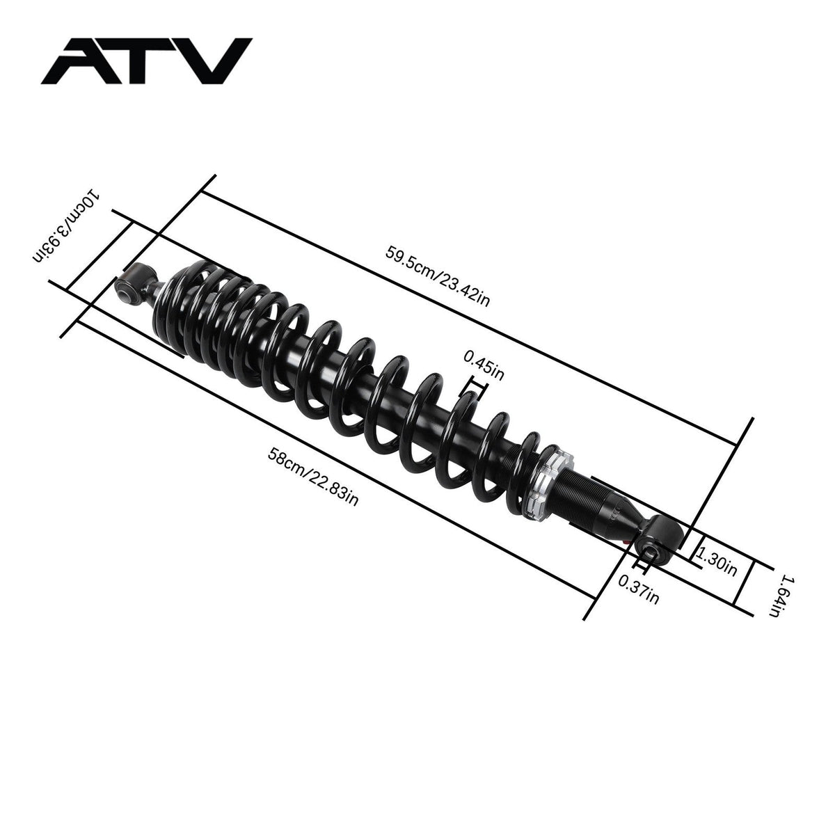 Rear Shock Absorber B35-F2200-00-00 2016-2018 For Yamaha Wolverine 700 Dual-Rate