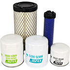 Maintenance Filter Kit 7770001818 Fit Kubota HHK71-14080 HHK70-14073 Outer Inner