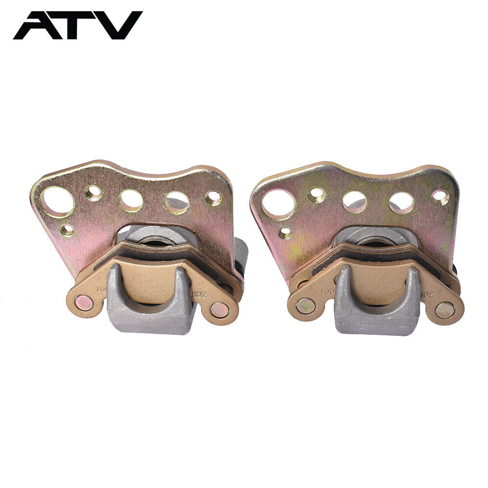 Front Left Right Brake Calipers w/Pads For Polaris Sportsman 335 400 500 600 700