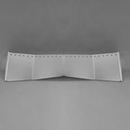 14" Bulleye Hole Straight Wicked Sun Drop Visor Fit Kenworth T680 T880 W990
