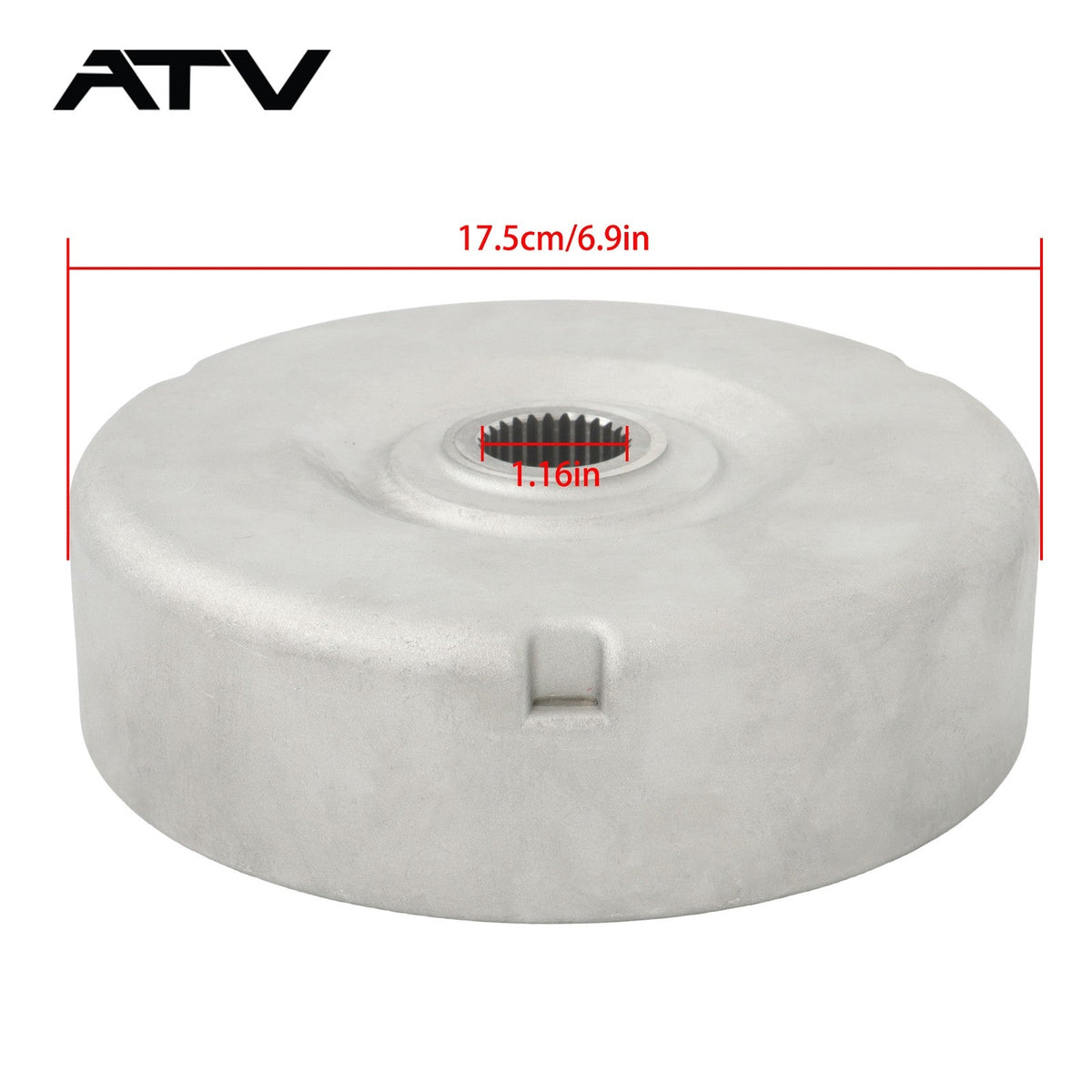 Rear Brake Drum Hub for Honda Rancher 350 400 TRX350 TRX400 2x4 4x4 2000-2007
