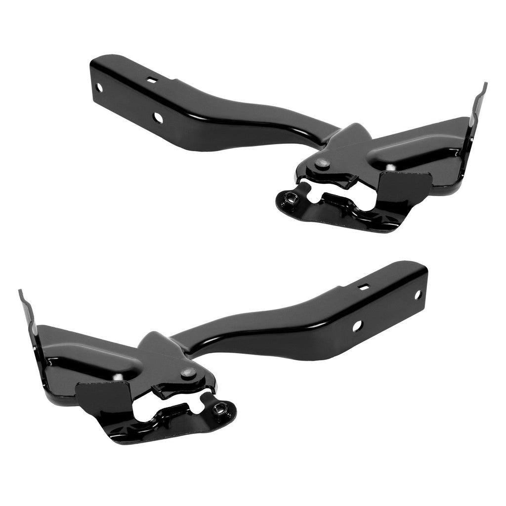 Hood Hinge Set For 2013-2019 Nissan Sentra Driver & Passenger Side LH RH Steel