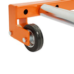 330 LBS Adjustable Tire Moving Cart Tool Wheel Dolly Tire Dolly For Service Shop