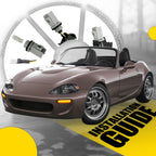 4X LED Side Marker Light Smoked Lens Front Rear FOR MAZDA MX-5 MIATA 1990-2005