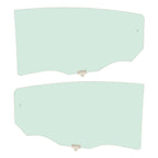 Driver Passenger Side Rear Door Window Glass For 11-16 Hyundai Elantra 4Dr Sedan