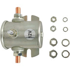 1114240 200A 12V 3-Terminal Heavy Duty Starter Solenoid Fit for Winch Marine