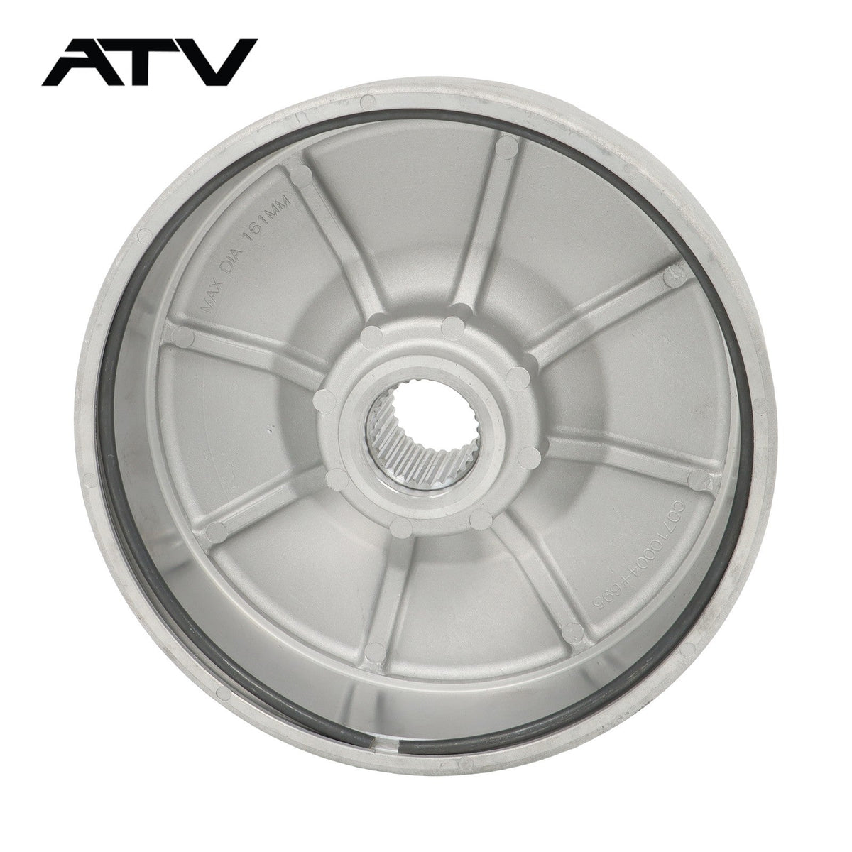 Rear Brake Drum Hub for Honda Rancher 350 400 TRX350 TRX400 2x4 4x4 2000-2007