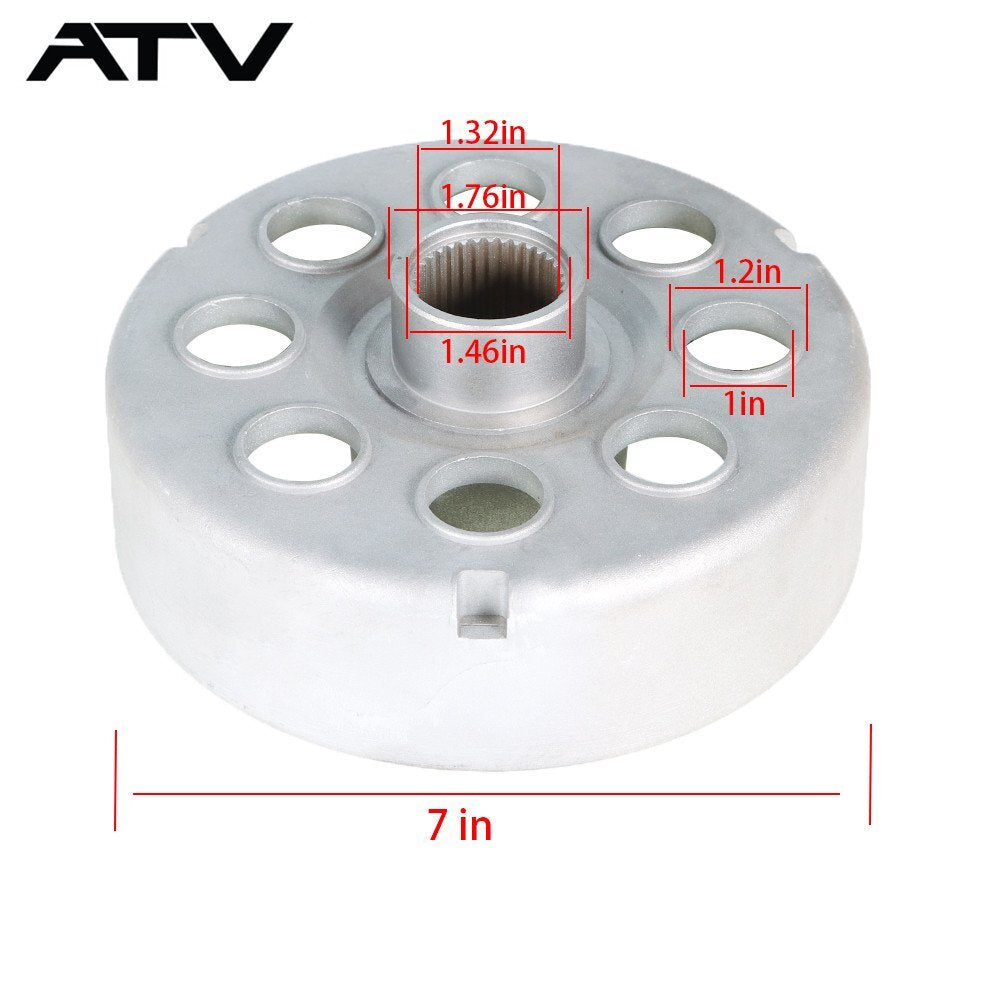 Rear Brake Drum Hub For Honda FourTrax 300 TRX300 1988-2000 42620-HC4-670 New