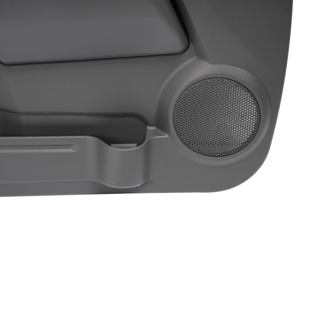 Pair Inner Door Panels For 2004-2012 Chevrolet Colorado GMC Canyon Graphite Gray