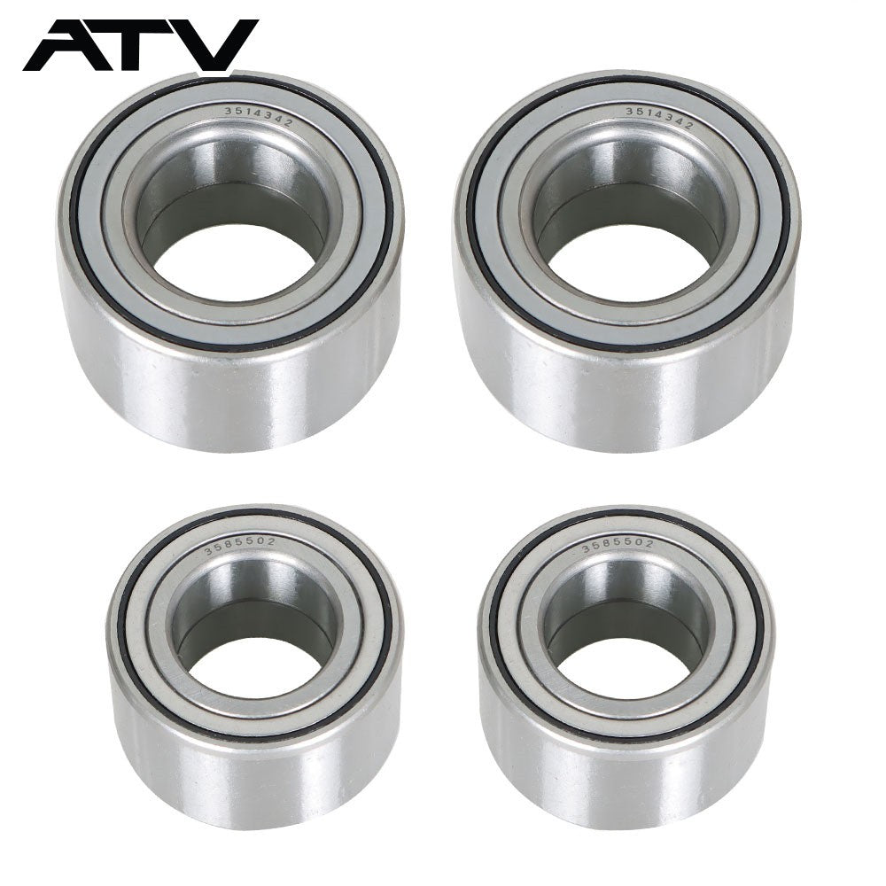 Front & Rear Wheel Bearings For Polaris Sportsman 400 450 500 600 700 X2 HO 2016