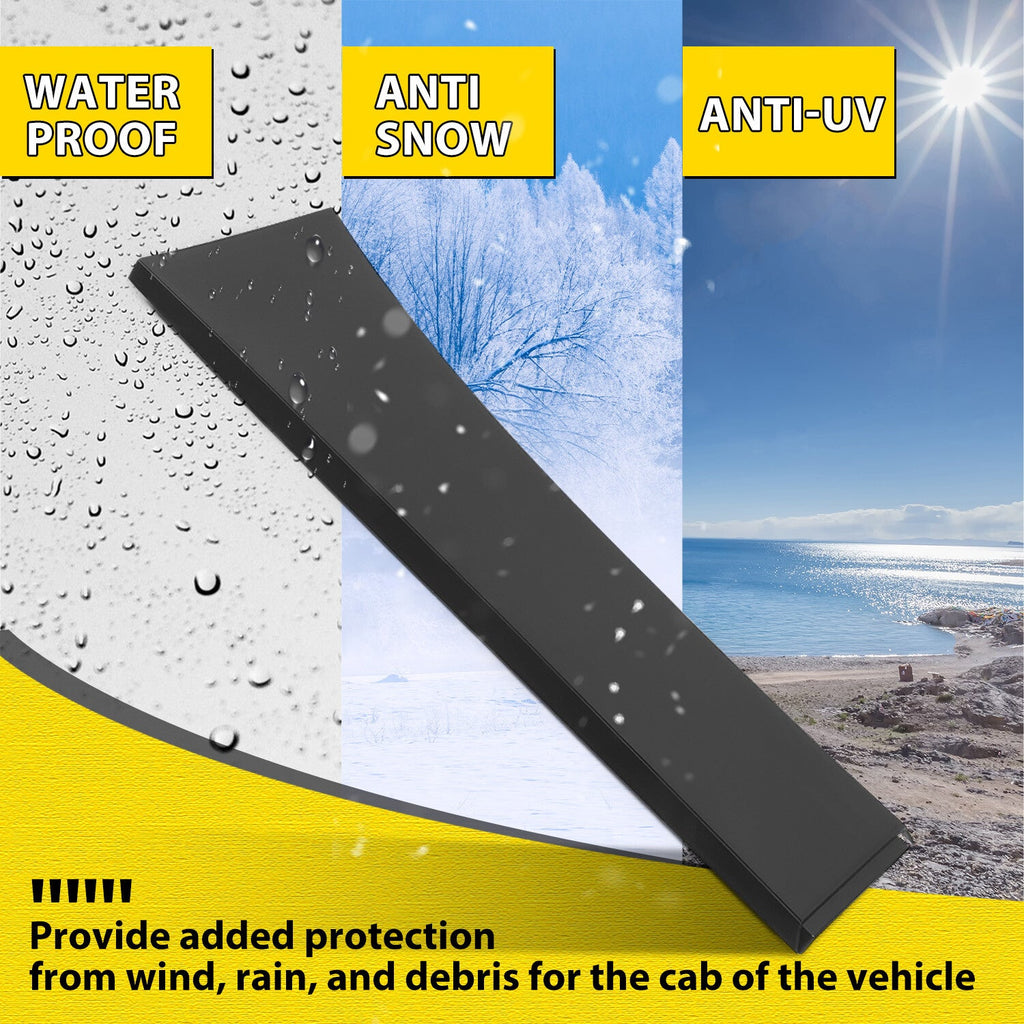 Right Passenger Side Upper Sleeper Cab Fairing Extension For Volvo VNL 2004-2016