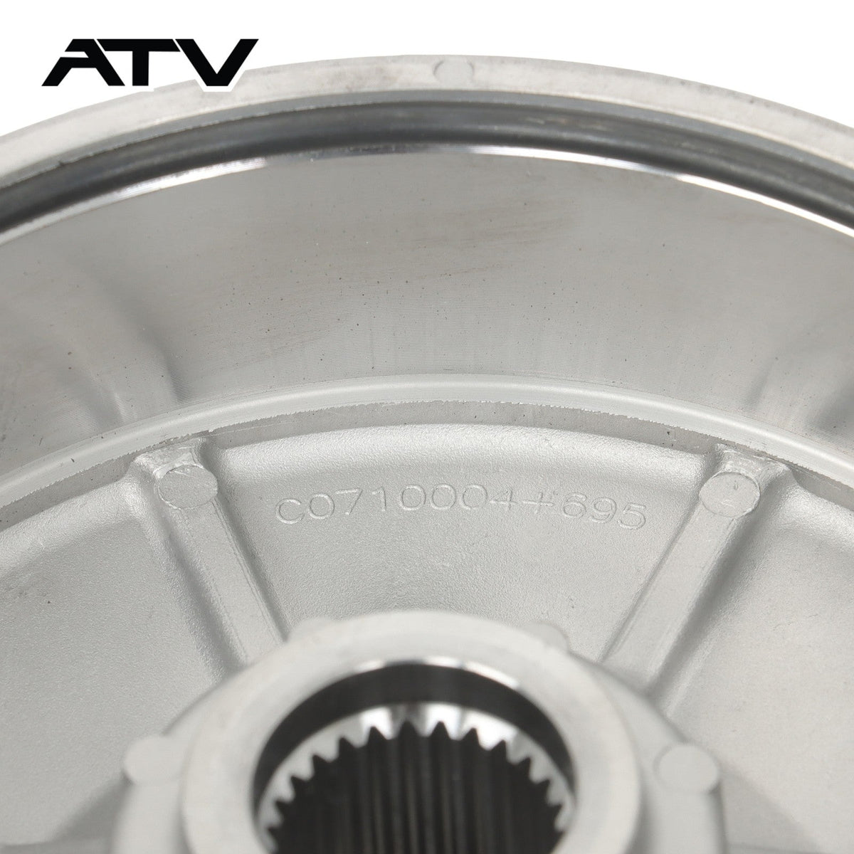 Rear Brake Drum Hub for Honda Rancher 350 400 TRX350 TRX400 2x4 4x4 2000-2007