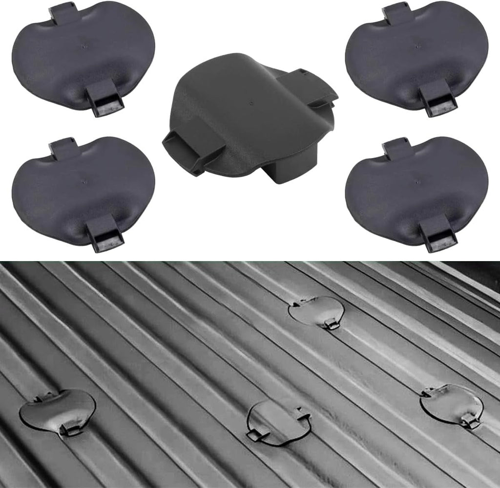 For 2020-2024 GMC Sierra 4Dr Crew Cab 5th Wheel Mount Hitch Platform Covers 5PC