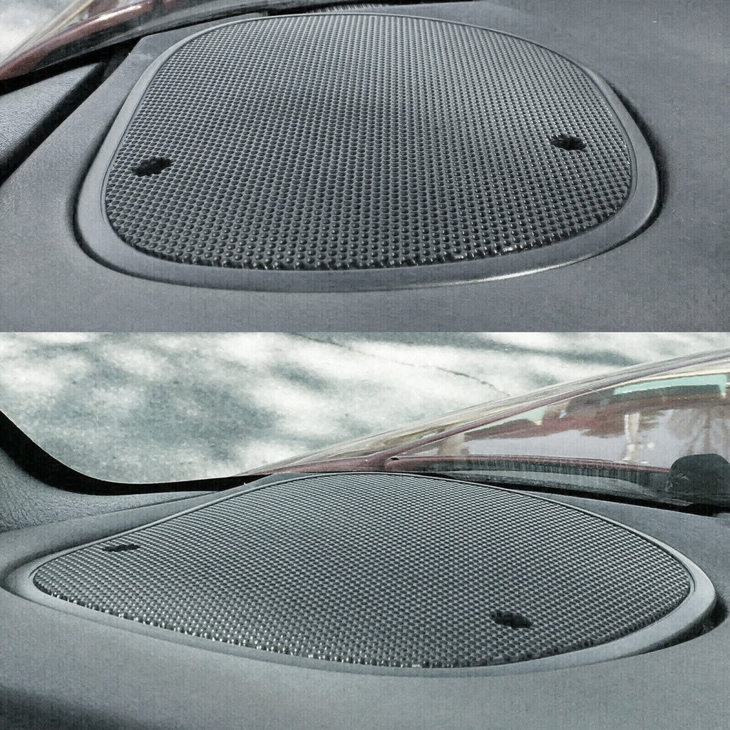 2PC For 98-05 Chevrolet S-10 Blazer Left & Right Gray Dash Speaker Grille Cover