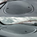 2PC For 98-05 Chevrolet S-10 Blazer Left & Right Gray Dash Speaker Grille Cover