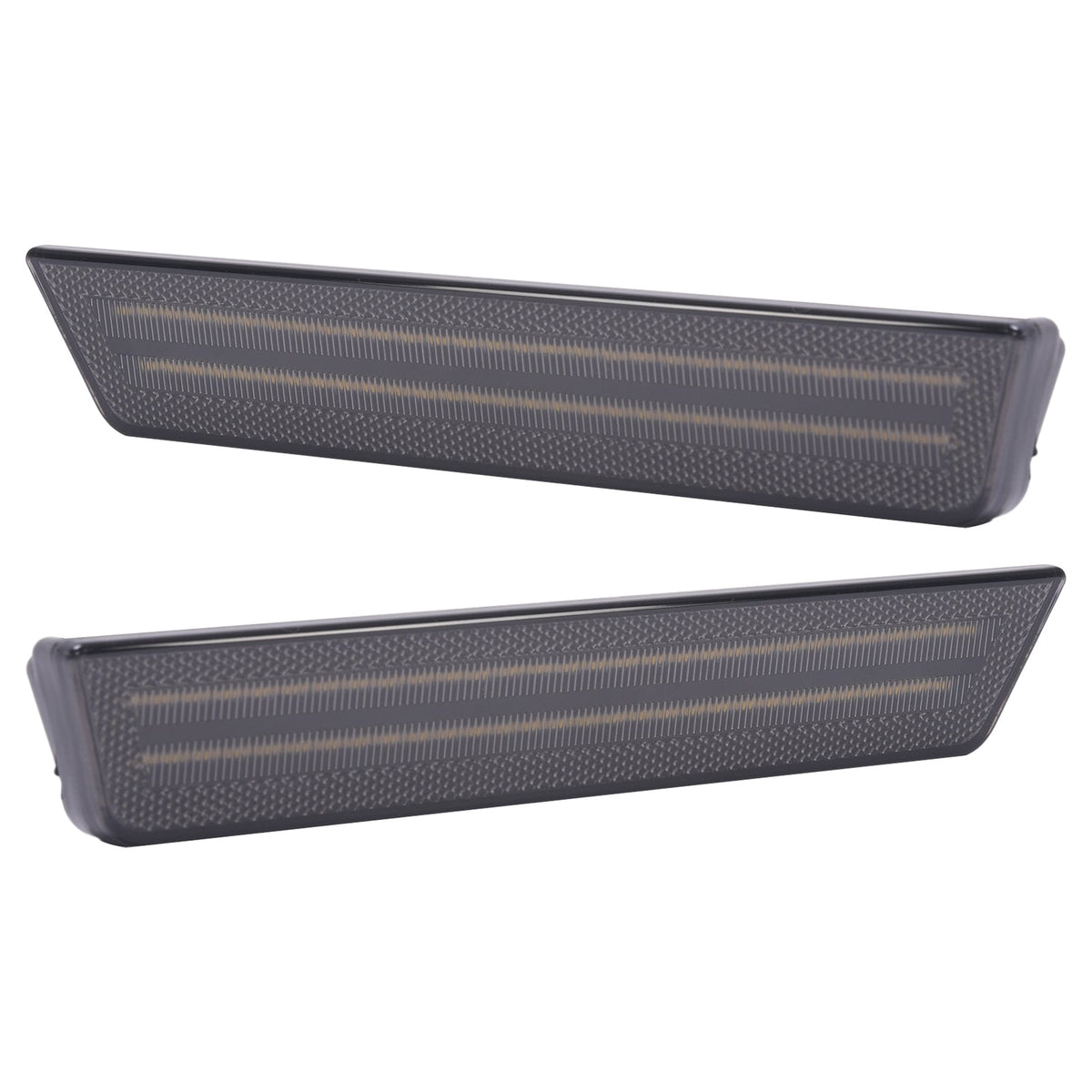 White/Smoke Rear Bumper LED Side Marker Lights For Dodge Charger 2011-2014 Pair