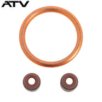 For Honda Complete Bottom End Crankshaft Gasket Seal Kit TRX250EX TRX250TE Recon