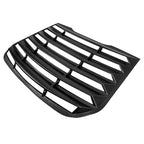 Matte Black Rear Window Louver Sun Shade Cover W/Tape For Ford Fusion 2013-2020
