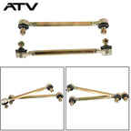 2 Steering Tie Rod End Ball Joint 17mm 110cc 125cc 150CC Quad Go Kart Taotao