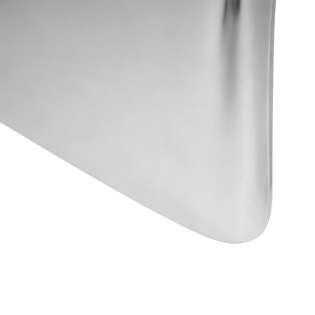 34"x24" stainless steel quarter fender kit pair universal truck w/ Support Tube