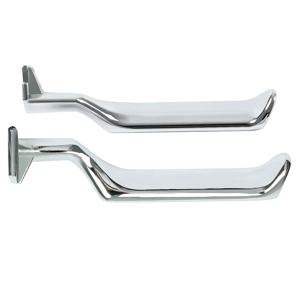 For F-150 F-250 F-350 Bronco 87-96 Chrome Metal Inside Interior Door Handle 2pcs