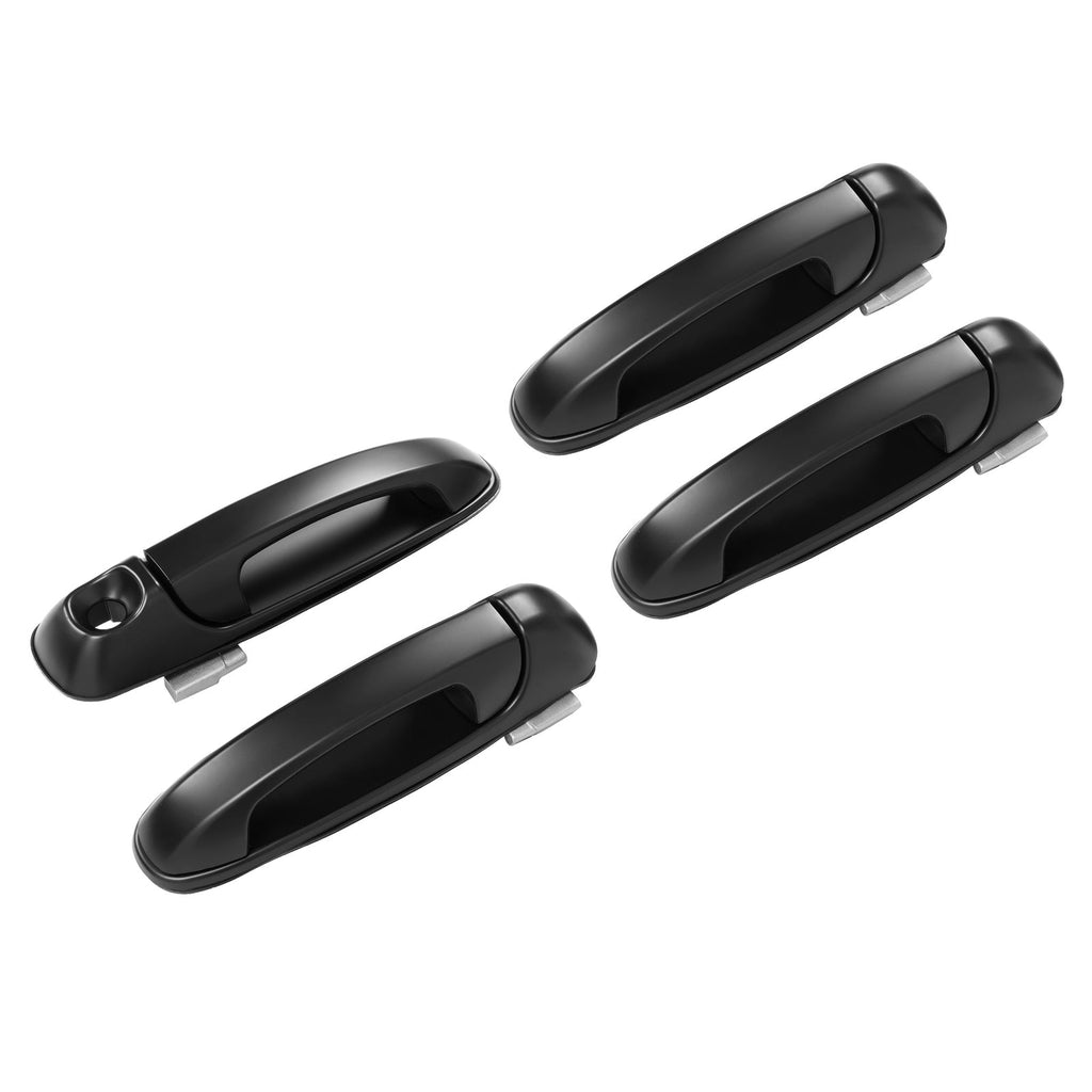 For Dodge Ram 1500 2002-2011 Front & Rear Exterior Door Handle Set 4PCs