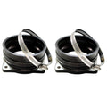 2Pcs New For Mercury Verado Air Intake Isolator w/ Clamp 8M0113513 & 815504256