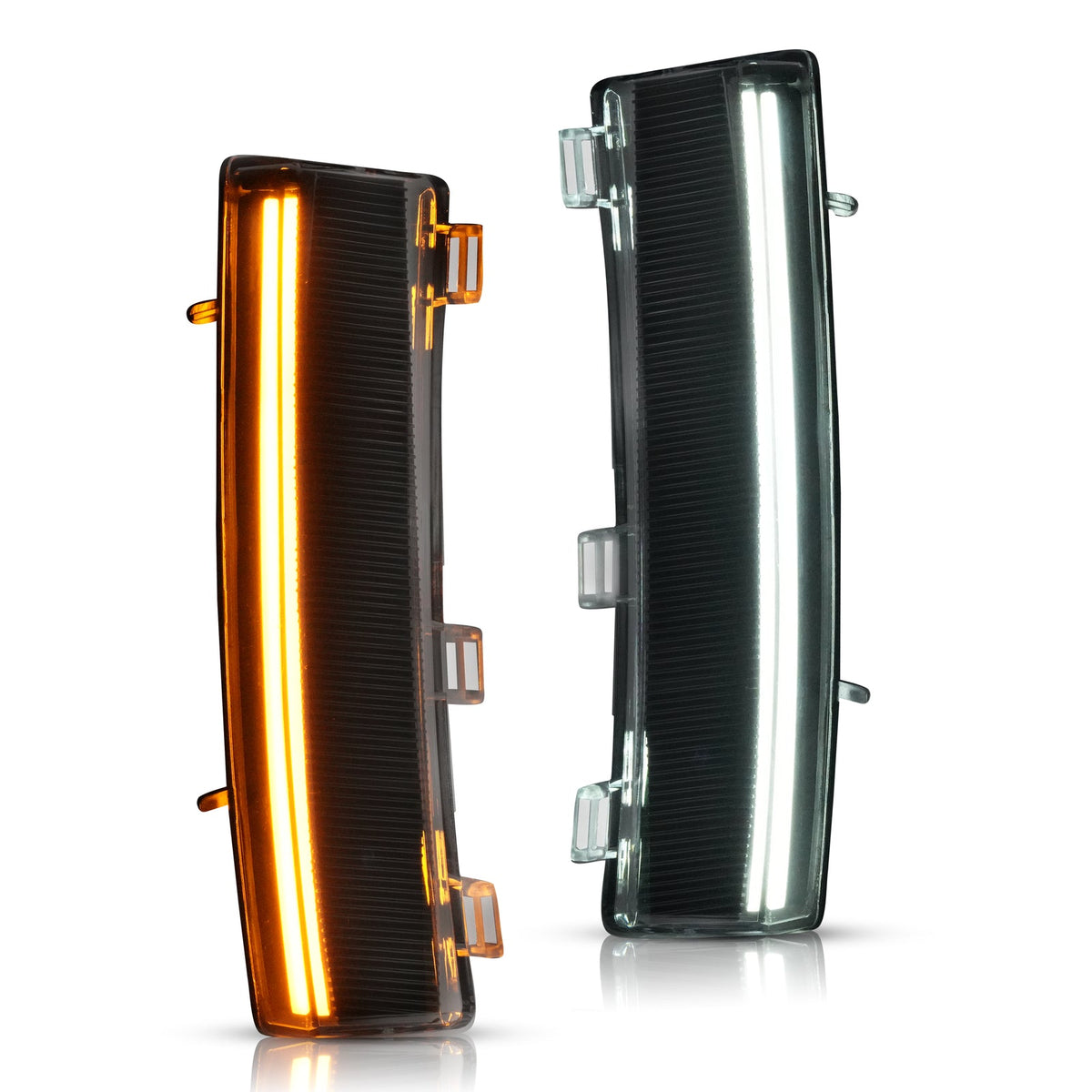 2PCS LED Turn Signal Lights Side Marker Lamps+DRL For Nissan 350Z LCI 2006-2009