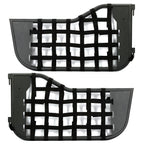 Black Tubular Trail Door With Side Mirror For 1976-1995 Jeep CJ7/YJ Wrangler 2DR