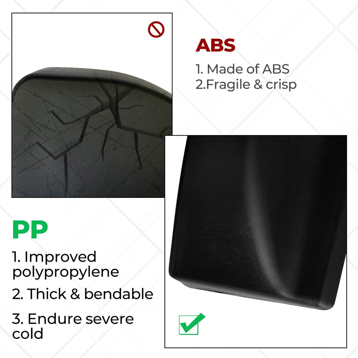 Right Black Fender Molding For Nissan Pathfinder 2013-2020 For 63872-3KA0A