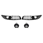 Fog Lights W/ Covers Bezels For Chevrolet Impala 2006-2016 &Impala Limited 14-16